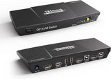 2-PORT KVM SWITCH - DISPLAYPORT 1.2