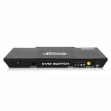 TESmart 2-Port HDMI 2.0 KVM Video Switch - 4K 60Hz UHD - Audio Output, USB Sharing