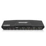 TESmart 4 Port KVM HDMI 2.0 Video Switch - 4K 60Hz UHD - Audio Output, USB Sharing