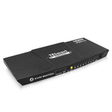 TESmart 4 Port KVM HDMI 2.0 Video Switch - 4K 60Hz UHD - Audio Output, USB Sharing