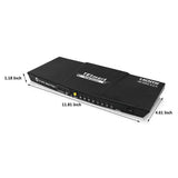 TESmart 4 Port KVM HDMI 2.0 Video Switch - 4K 60Hz UHD - Audio Output, USB Sharing