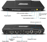 2-PORT KVM SWITCH - DISPLAYPORT 1.2