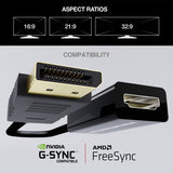 DisplayPort 1.2 to HDMI 2.0 Adapter