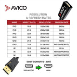 DisplayPort 1.2 to HDMI 2.0 Adapter