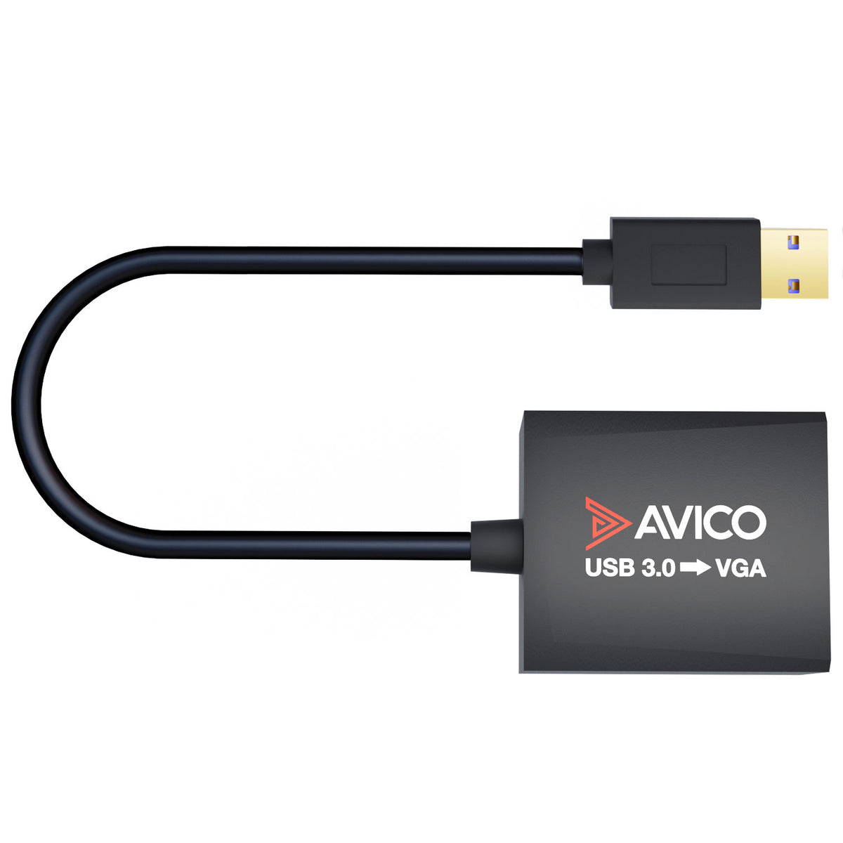 Adaptateur USB 2.0 vers VGA PRO - Cablematic