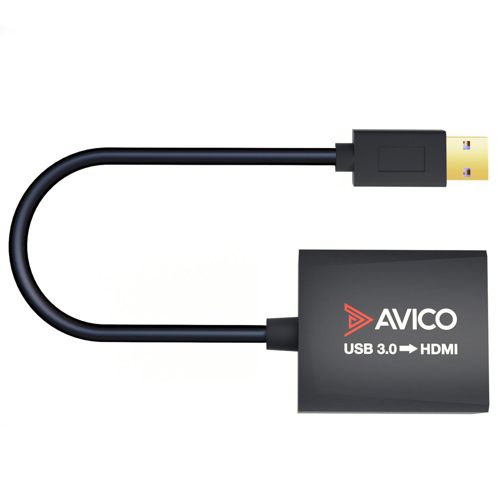 siv skrig Tak for din hjælp USB 3.0 to HDMI Adapter – AvicoTech